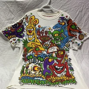 Joey Mars T-Shirt Signed Liquid Blue Mens XL Zidzoii All Over Print AOP Licensed - Picture 1 of 21