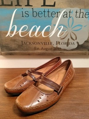 Canyon Driving Loafers by Nurture ALL Leather Mary Jane  sz 8 Fascinating Flips - Image 1 of 4