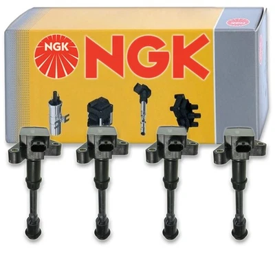 4 pcs NGK Ignition Coil for 2013-2016 Ford Escape 1.6L L4 - Spark Plug Tune pq - Image 1 of 4