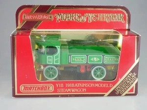 Y-18-2 1918 Atkinson Steam Wagon SAND & GRAVEL Sonderedition - 40962 Matchbox Mo - Bild 1 von 9