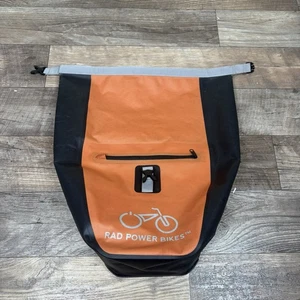Rad Power Bikes Fremont wasserdichte orangefarbene Fahrradtasche - Bild 1 von 9