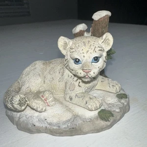 Snow Leopard 1995 Protect Natures Innocents Collection Hamilton EXC COND 3x4" - Bild 1 von 10