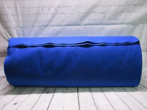 ROLLO A GRANEL PERNO 20 yd TELA DE FIELTRO ACRÍLICO AZUL 72" pulgadas de ancho 1,6 mm de grosor y suave - Imagen 1 de 5