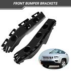 For Jeep Compass 2011-2017 Bumper Bracket Retainer Front 2PC Plastic Hold Mount Jeep Compass