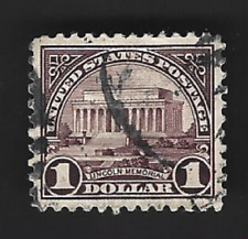 Scott# 571 $1 Lincoln Memorial - (A-3)