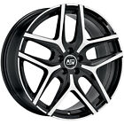 Jantes Roues Msw Msw 40 Pour Bmw X3 8X18 5X112 Gloss Black Full Polished Bx2