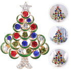 Strass-Weihnachtsbaum-Brosche-Revers-Weihnachtsfeier-Geschenke