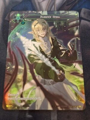 Faerur's Spell - WL028 Force of Will Promo Holo Foil Nice! - Image 1 of 2