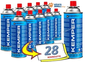 Kemper CARTUCCIA GAS BUTANO → 227 gr - Bomboletta FORNELLO Campeggio e Saldatore - Foto 1 di 10