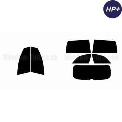 Tinte de ventana precorte de carbono para Audi Q7 2005-2015 2 capas HP+ Foto 1 de 4