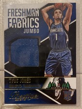 2015-16 Panini Prestige Tyus Jones #FFJ-TJ Jumbo Patch Timberwolves Rookie R/C