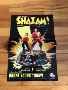 Shazam Statue Promo Poster 2006 - Picture 1 of 6