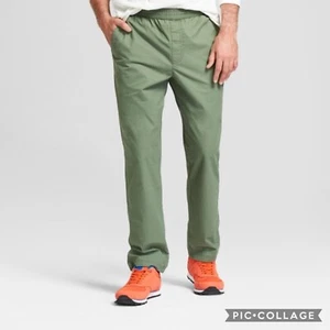 Pantalones Pantalón Goodfellow & Co con Cordón Para Hombre Talla S Ajustados Pierna Cónica Verde Nuevos con Etiquetas - Imagen 1 de 6