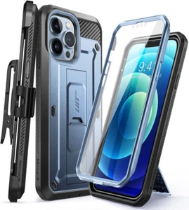 SUPCASE For iPhone 13 Pro 6.1' Unicorn Beetle Pro Full-Body Rugged Holster Case - Picture 1 of 4