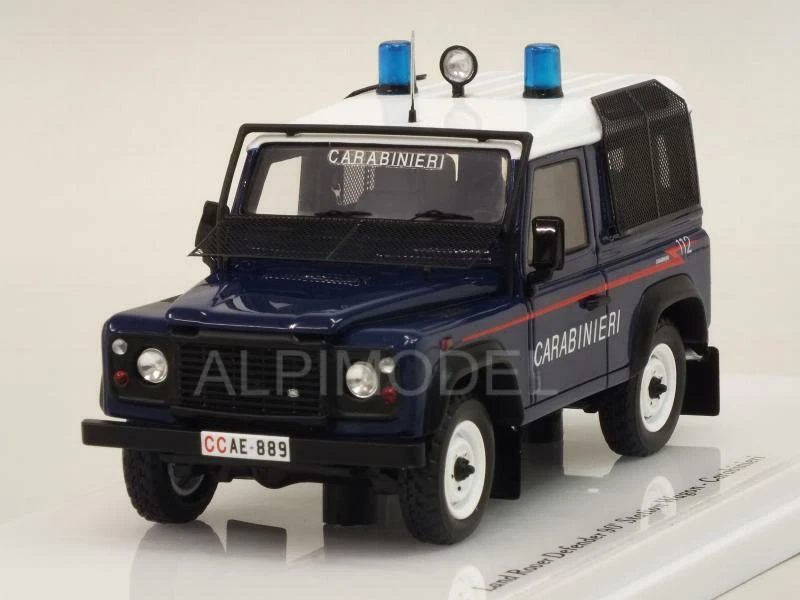 Land Rover Defender 90 Station Wagon CARABINIERI 1:43 TRUESCALE TSM164326 - Immagine 1 di 1