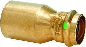 (2X) 1 1/4" PRO PRESS X 2" SOLDER COPPER REDUCER VIEGA 78117 PROPRESS FITTING - Bild 1 von 1
