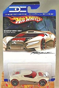 2007 Hot Wheels Designers Challenge MITSUBISHI DOUBLE SHOTZ Tan w/Red WheelsA6Sp - Picture 1 of 5