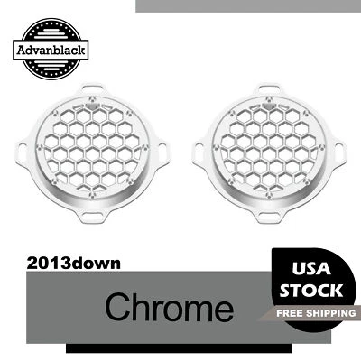 Parrillas de altavoz HEX de aluminio CNC cromado en contraste para deslizamiento eléctrico de calle Foto 1 de 4