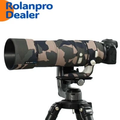 Cubierta de lente ROLANPRO para Canon RF 200-800 mm F6,3-9 IS USM impermeable Foto 1 de 4