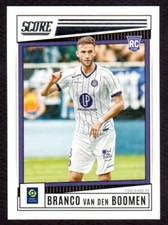 PANINI SCORE 2022-23 Soccer Ligue 1 Cards #182 Branco VAN DEN BOOMEN Toulouse