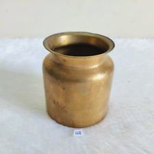 1930s Vintage Handcrafted Primitive Brass Grain Measurement Collectible Rare 168