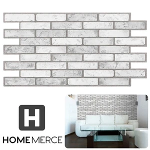 Panel Wall Brick Light PVC Cladding Tiles 3D Effect Wall Covering Home Panels - Picture 1 of 17