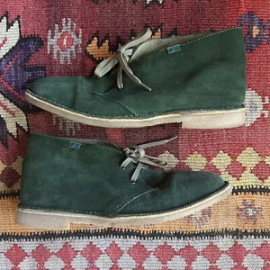 Grüne Wildleder Chukka Desert Boots - Bild 1 von 13