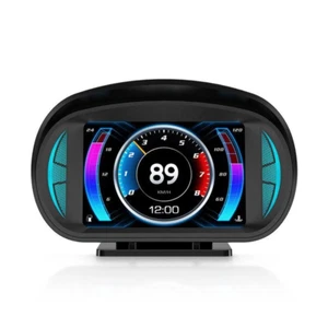 P2 OBD2+GPS HUD Speedometer Gauge 3"" Display Car Heads Up Display Monitor - Bild 1 von 9