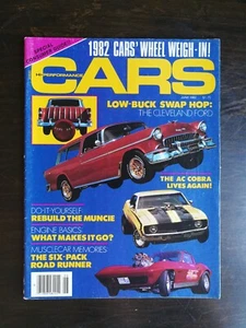 Cars Magazine June 1982 Special Consumer Guide - AC Cobra - Plymouth Road Runner - Bild 1 von 2