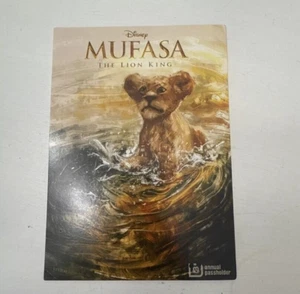 Disney Parks Postcard 2024 Mustafa Movie Art Annual Passholder Card - Picture 1 of 2