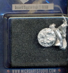 DISCWORLD MINIATURES 1 BLISTER MAGRAT ON BROOM - Imagen 1 de 1