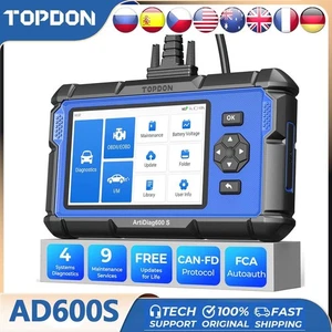 ??2025 Topdon Ad600s Obd2 Scanner Engine Abs Srs Sas at Tpms Epb Diagnostic Tool - Bild 1 von 24
