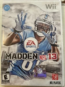 Videogioco calcio EA Sports Madden NFL 13 per Nintendo Wii 2012 solo disco - Foto 1 di 5