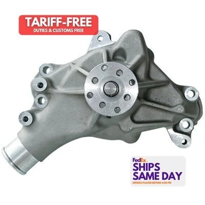 Proform 67265, One Natural Aluminum Sbc Aluminum Water Pump - Long Performance - Image 1 of 4
