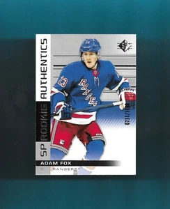 HIGH GRADE! ADAM FOX-NY RANGERS! 2019-20 SP Authentics ROOKIE RC # 129 /1199 - Picture 1 of 2