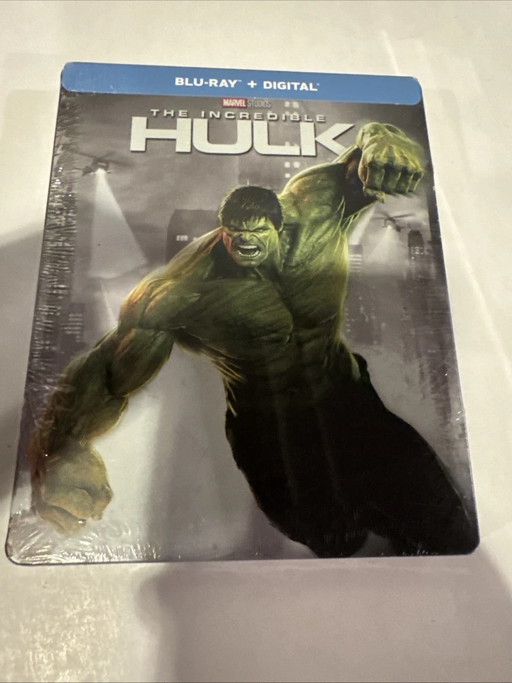THE INCREDIBLE HULK (2008) Blu-Ray FYE USA Exclusive Limited Edition STEELBOOK Foto 1 de 2