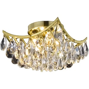 Living District LD9800F12G(872) Clara Flush Mount Gold - Picture 1 of 2