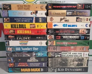 Lot of 23 Sealed VHS - Mostly Classics - Picture 1 of 2