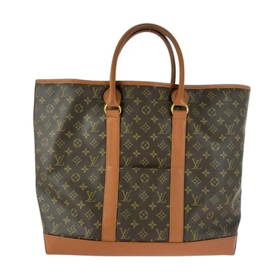LOUIS VUITTON Monograma Saco Fin de Semana GM M42420 Bolso de Mano Bolso de Hombro Marrón Foto 1 de 4