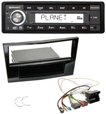 Continental USB 1DIN AUX DAB MP3 Autoradio für Opel Astra H Corsa D Zafira B ab - Bild 1 von 4