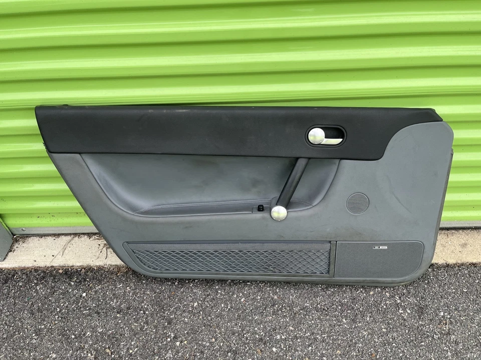 2000-2006 AUDI TT Driver Side Left Door Panel - Grey and Black - Image 1 of 4