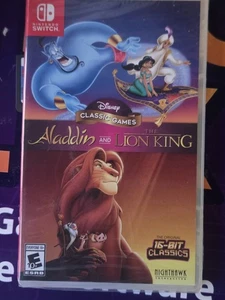 Disney Classic Games: Aladdin and the Lion - Nintendo Switch NUEVO SELLADO NUEVO EN CAJA - Imagen 1 de 4