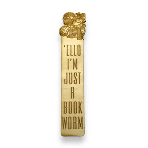 Bookmark - Ello I'm Just a Book Worm - Picture 1 of 8