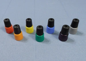 LOT of 7 – Neutrik BSP Color-Coded Boots for Neutrik NPC Series 1/4 in Plugs - Picture 1 of 2