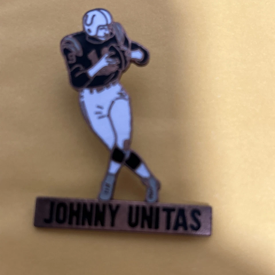 Vintage Johnny Unitas Pin Baltimore Colts - Image 1 of 1