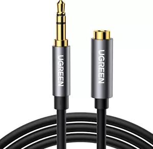 3.5mm Extension Cable 16.4FT Stereo Audio Auxiliary Jack Extender Headphone Aux - Picture 1 of 7