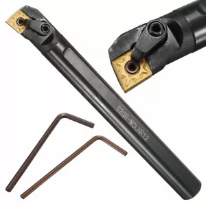 S20R-MCLNR12 +1pc CNMG1204 20x200mm 95° Lathe Turning Tool Holder Boring Bar - Picture 1 of 6