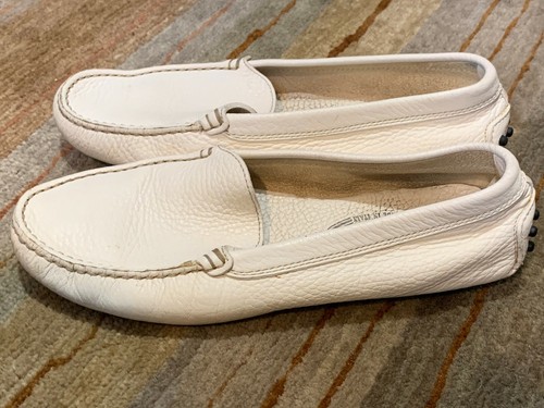 TOD’S MOCASSINI SLIP ON TODS donna bianchi taglia 6