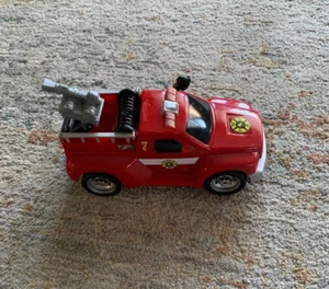 2001 MATCHBOX RESCUE NET MOTORIZED FIRE ENGINE Truck Lights Sound Mattel Works - Picture 1 of 6