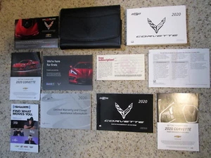 Corvette GM 2020 dueño original de fábrica conjunto manual completo nuevo como nuevo - Imagen 1 de 3